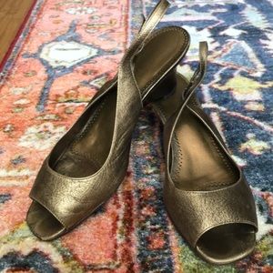Franco Sarto sling back pumps